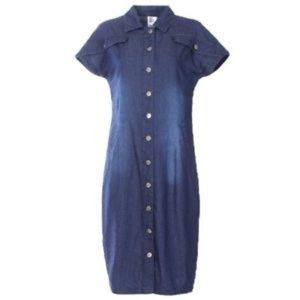 NEW Women's Button Down Denim Dress